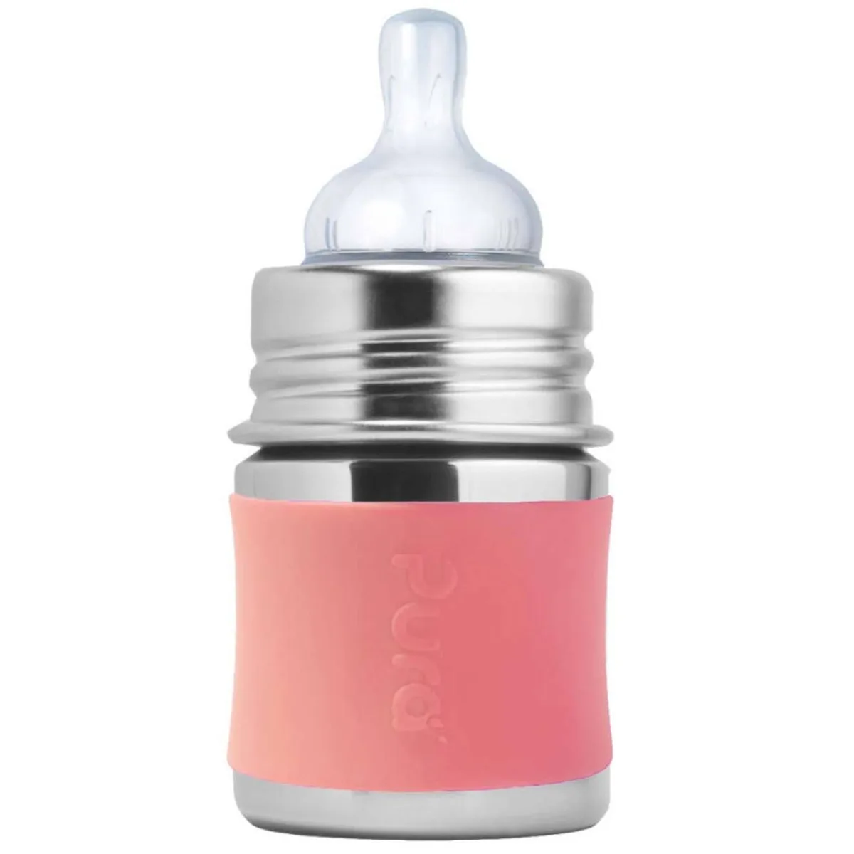 Biberon En Inox 150 Ml Rose