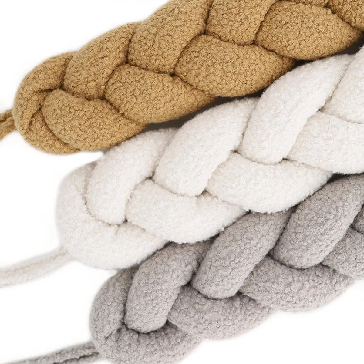 Nouby Tresse De Lit 3 Brins Bouclette Toffee - 3