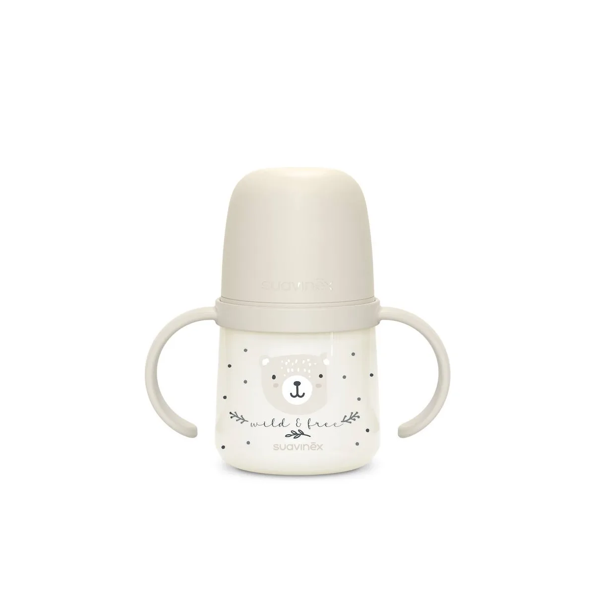 Biberon Phosphorescent Avec Anses Et Bec Silicone Ours - 4