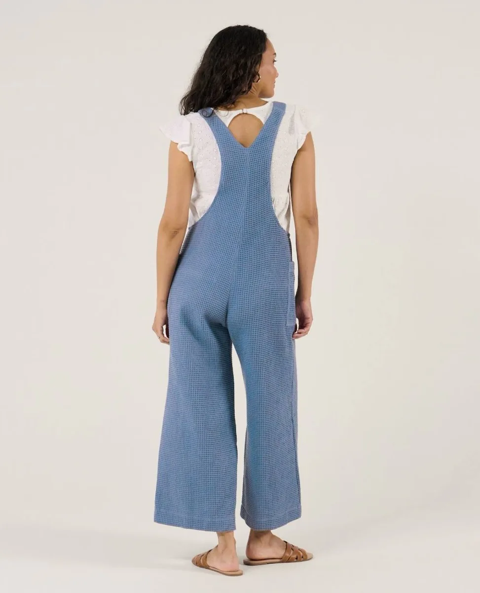 Salopette De Maternité Et D'allaitement Maya Bleu - 3