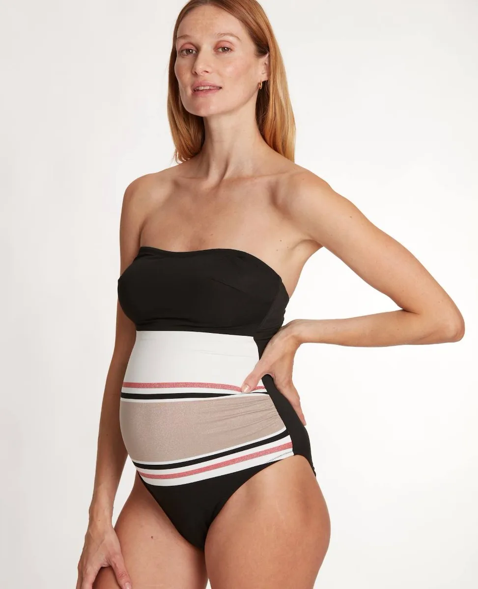 Maillot De Bain De Maternité Riviera Noir