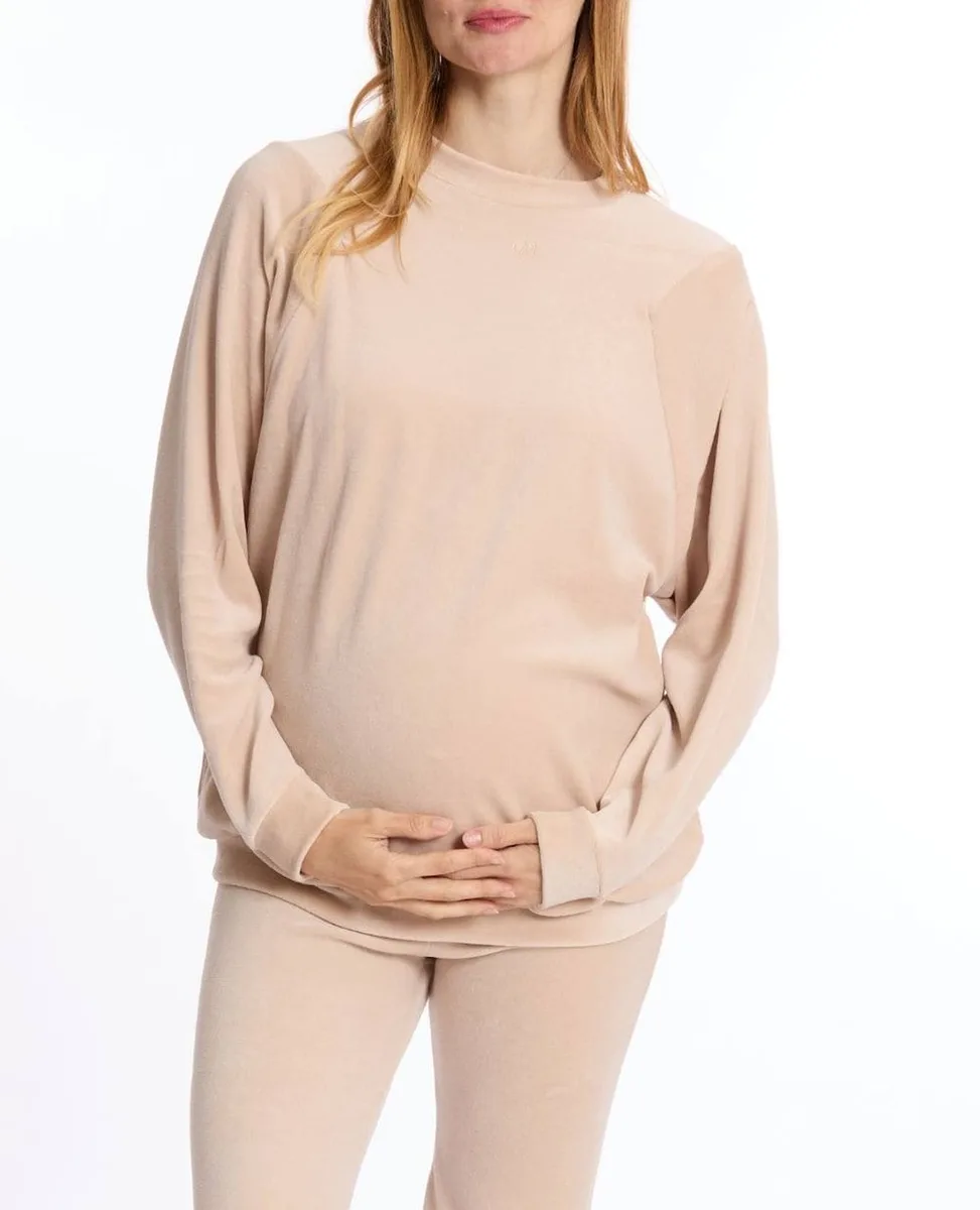Sweat De Grossesse Et D'allaitement Enzo Beige