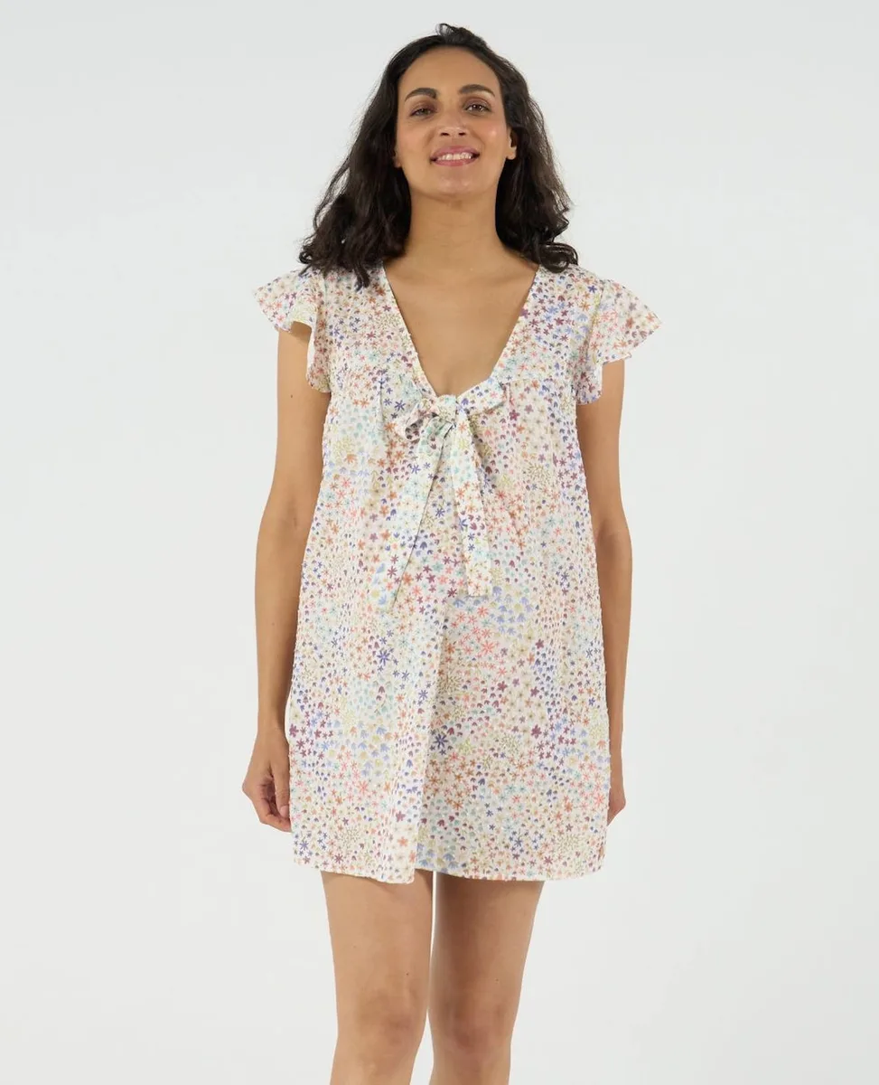Chemise De Nuit De Grossesse Et D'allaitement Caroline Multicolore - 3