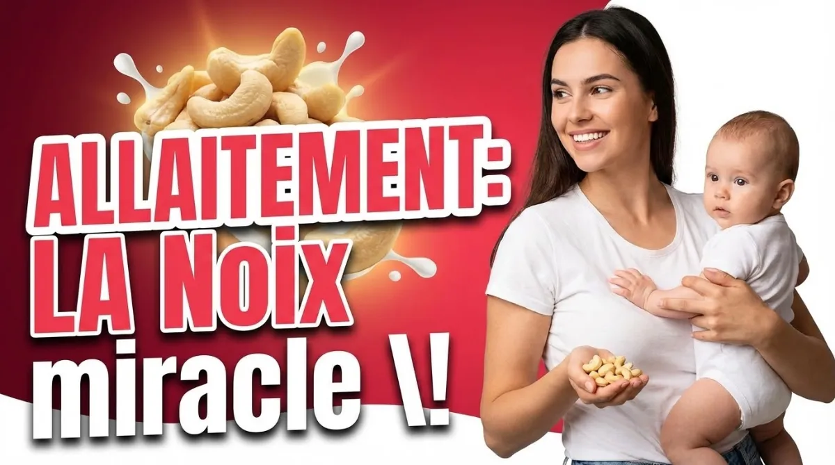 Noix de cajou et allaitement : un allié naturel pour la lactation